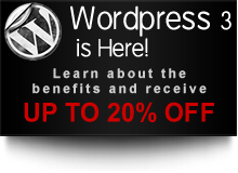 July Offer - Wordpress 3